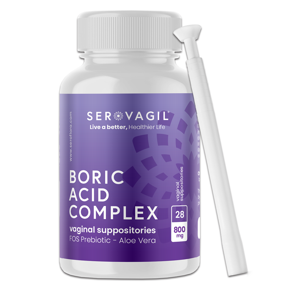 SEROVagil Complex - Boric Acid Vaginal Suppositories